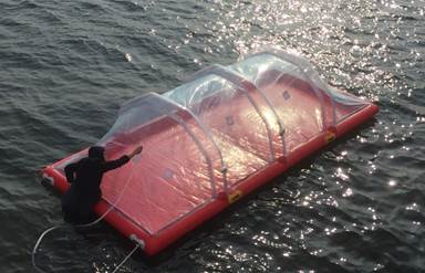 中型漂浮式光生物反應器(10平方米級)